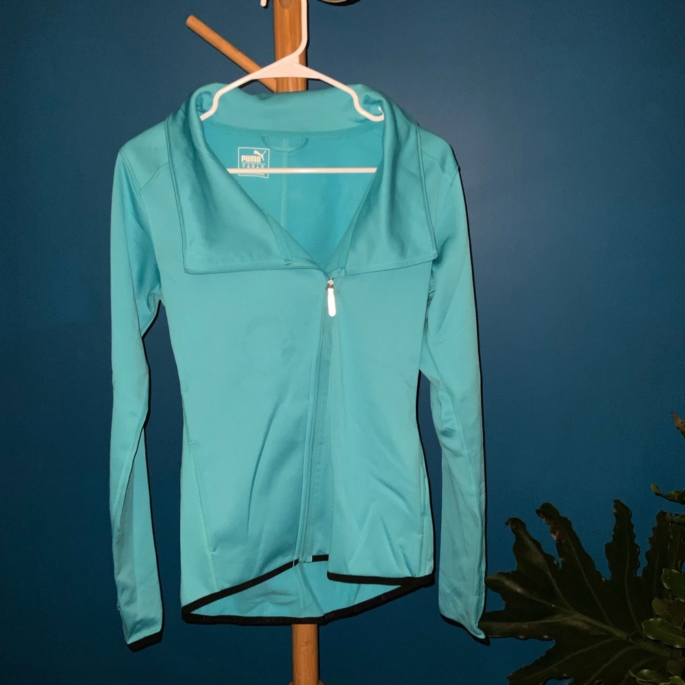 Puma zip up sweatshirt
